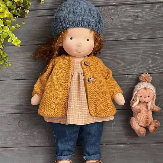 Waldorf-pop met accessoires voor kinderen 12