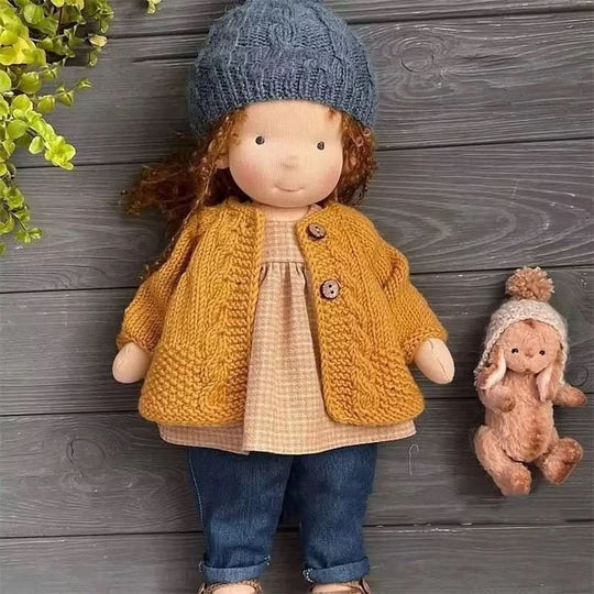 Waldorf-pop met accessoires voor kinderen 2