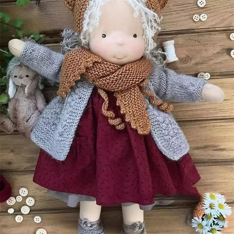 Waldorf-pop met accessoires voor kinderen 3