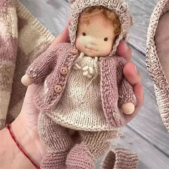 Waldorf-pop met accessoires voor kinderen 5