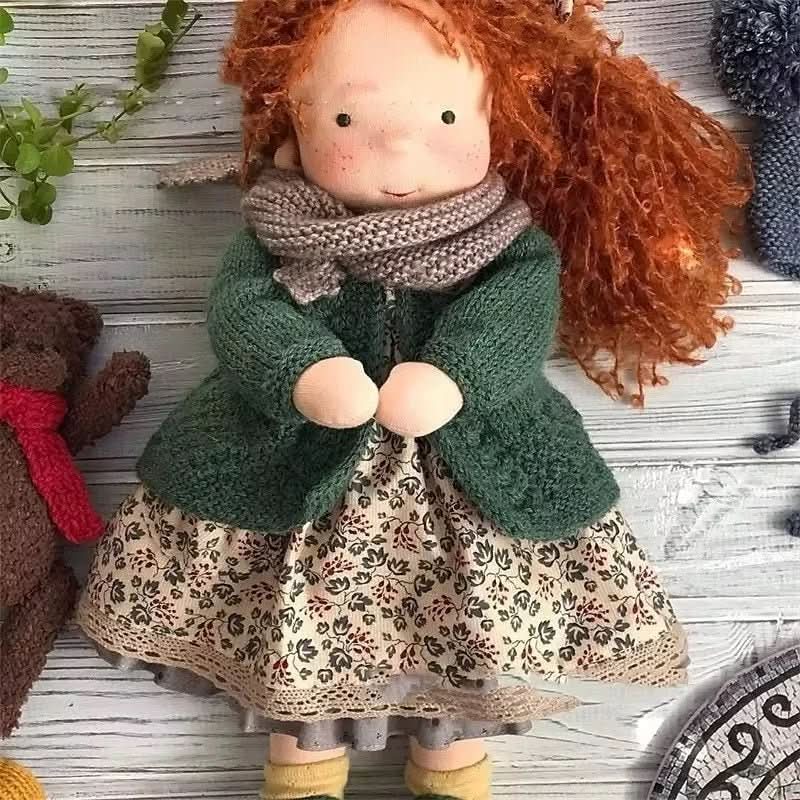 Waldorf-pop met accessoires voor kinderen 6