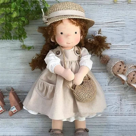 Waldorf-pop met accessoires voor kinderen 8