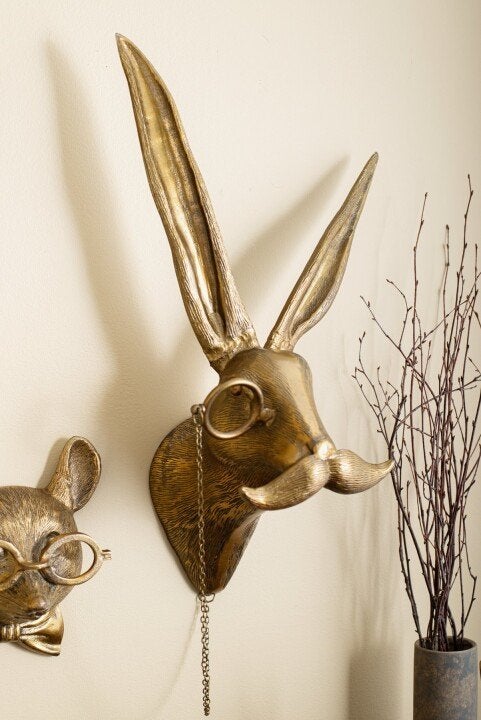 Wanddecoratie Dierenkoppen Creatief Design 9
