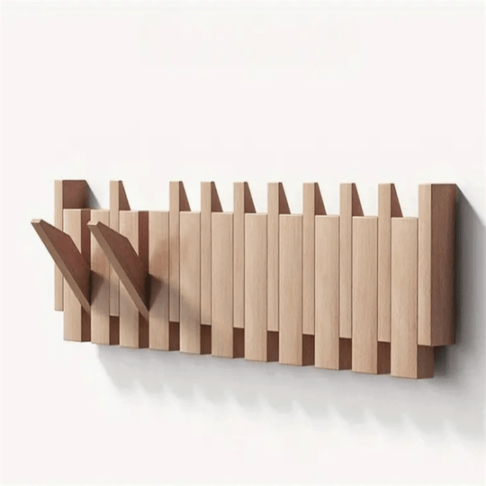 Wandkapstok in Pianostijl Handgemaakt 7