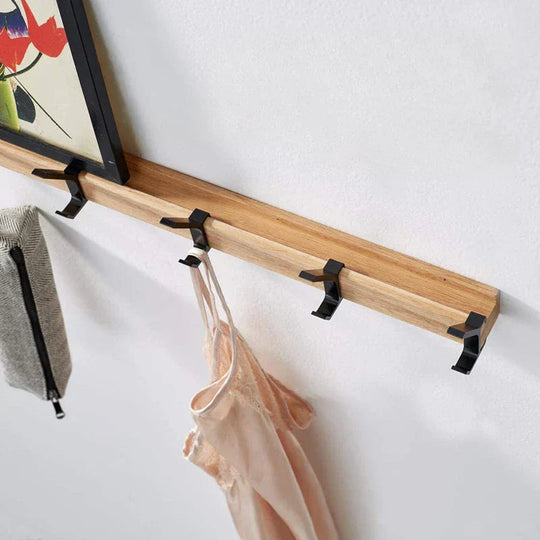 Wandkapstok met Beweegbare Haken Scandinavisch Design 2