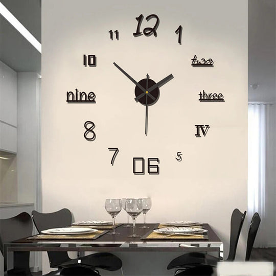 Wandklok Creatief Design Modern 2