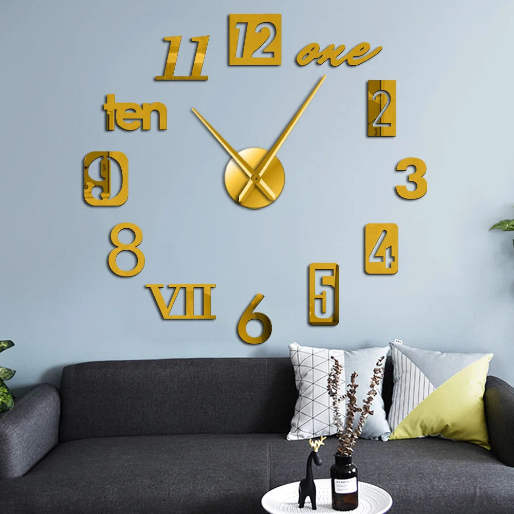 Wandklok Creatief Design Modern 4