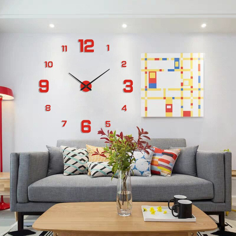 Wandklok Creatief Ontwerp voor Thuis 3