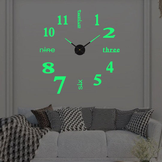 Wandklok Creatief Ontwerp voor Thuis 9