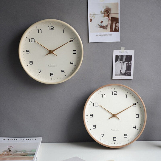 Wandklok Houten Nordic Design 1
