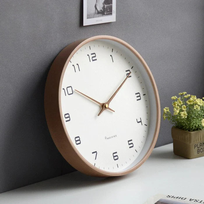 Wandklok Houten Nordic Design 2