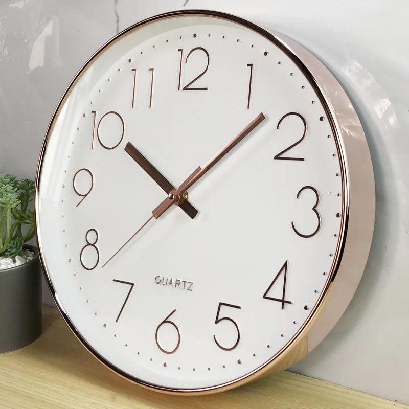 Wandklok Minimalistisch Design 30 cm Stille Beweging 5