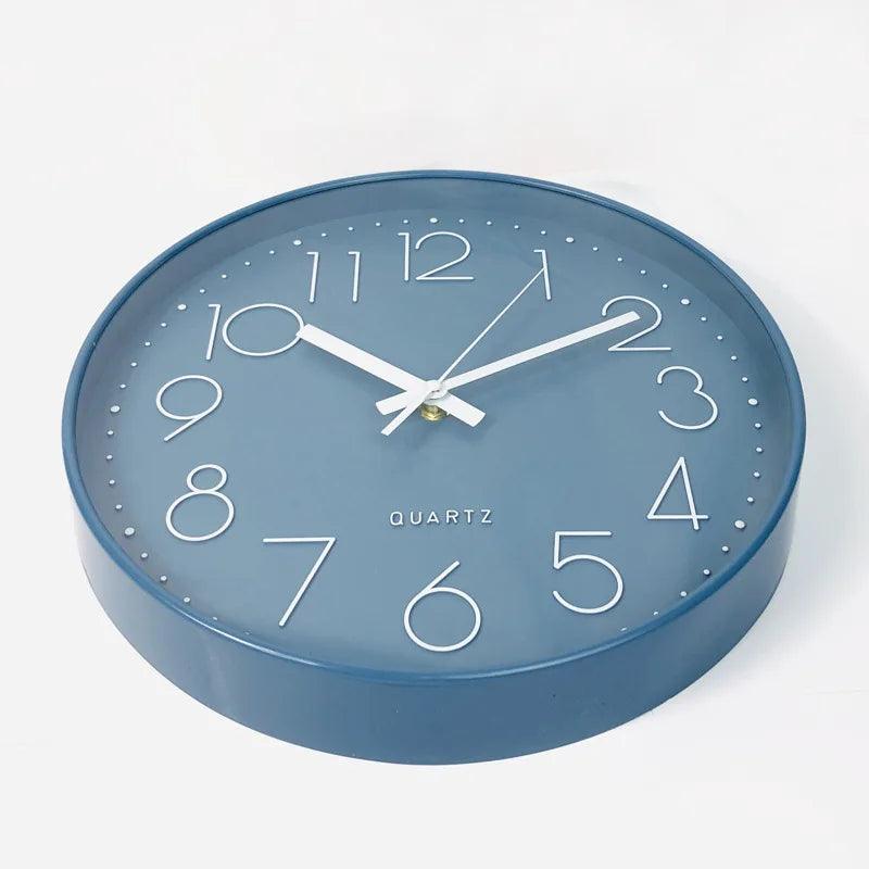 Wandklok Minimalistisch Design 30 cm Stille Beweging 7