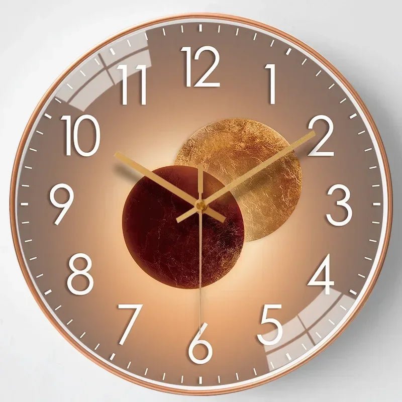 Wandklok Minimalistisch Design Stille Uurwerk voor Moderne Interieurs 11