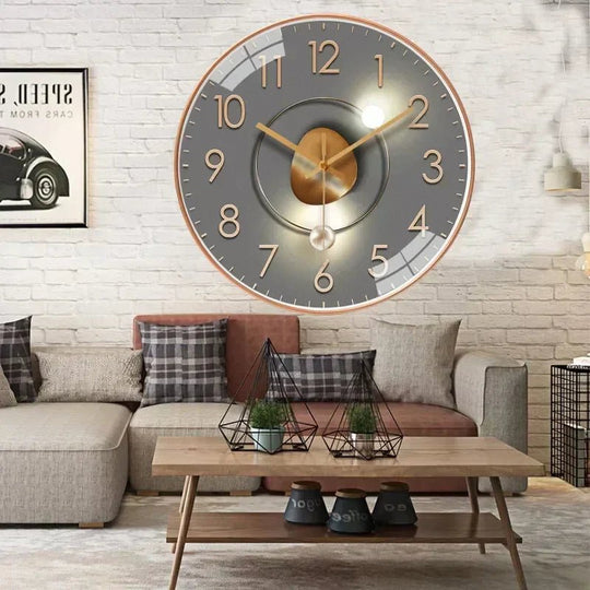 Wandklok Minimalistisch Design Stille Uurwerk voor Moderne Interieurs 2