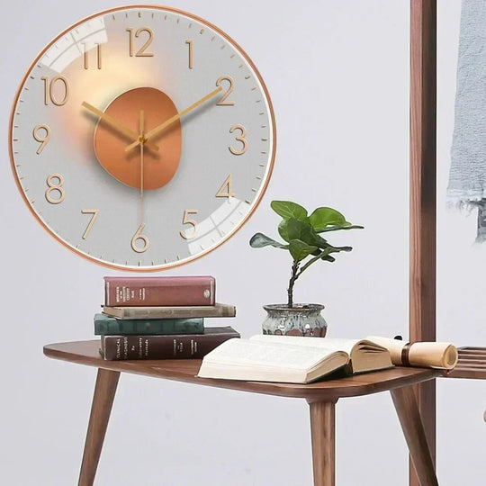 Wandklok Minimalistisch Design Stille Uurwerk voor Moderne Interieurs 5