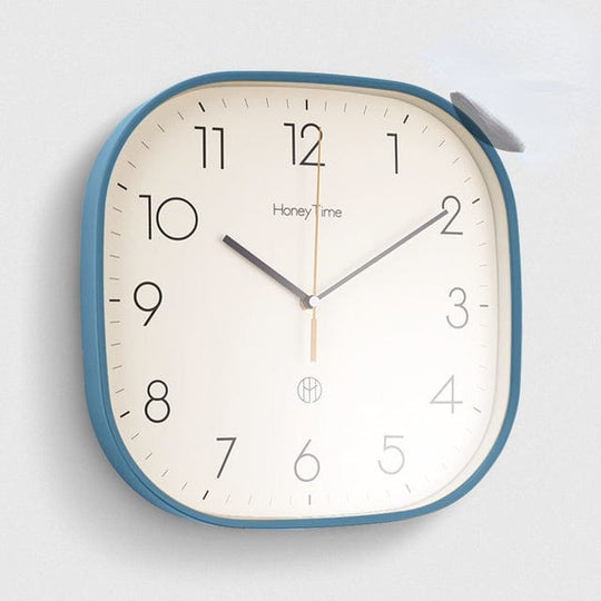 Wandklok Retro Stijl Vierkant 3