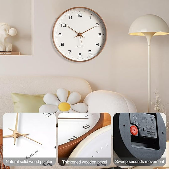 Wandklok Scandinavisch Design Minimalistisch Decoratief 1