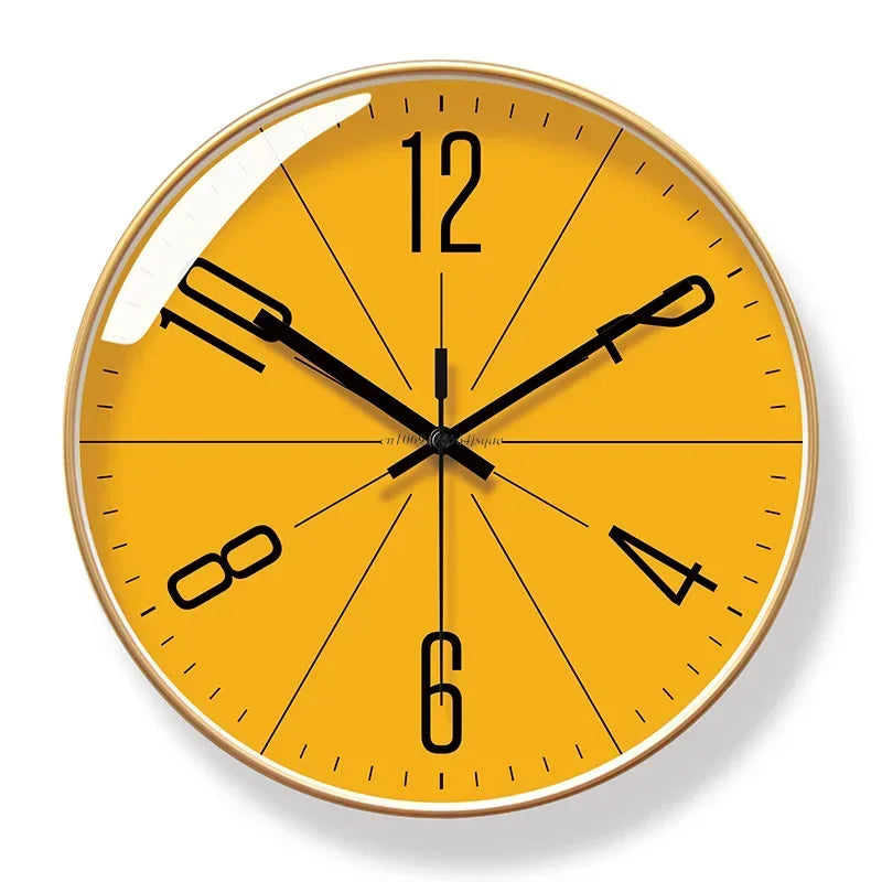 Wandklok Scandinavisch Minimalistisch Retro Design 1