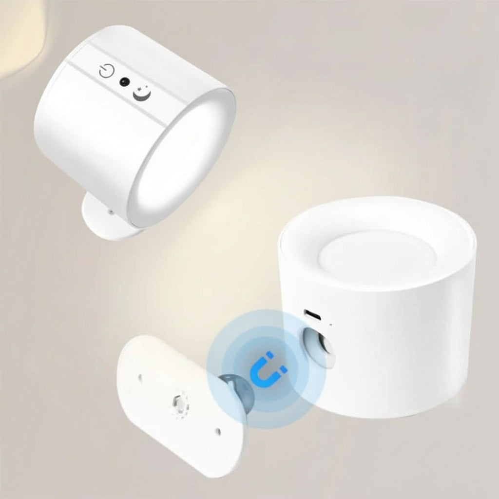 Wandlamp Dimbaar en 360° Draaibaar 4