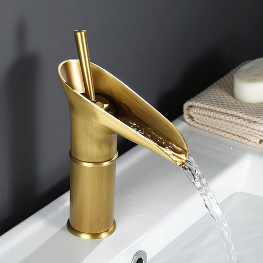 Wastafelkraan Retro Waterval 3