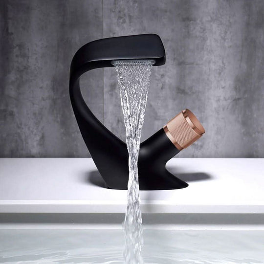 Wastafelkraan Waterval Eengreeps Modern 2