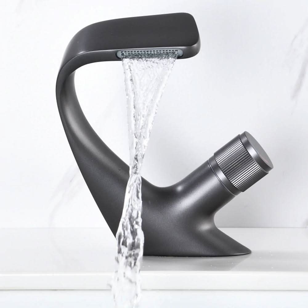 Wastafelkraan Waterval Eengreeps Modern 3