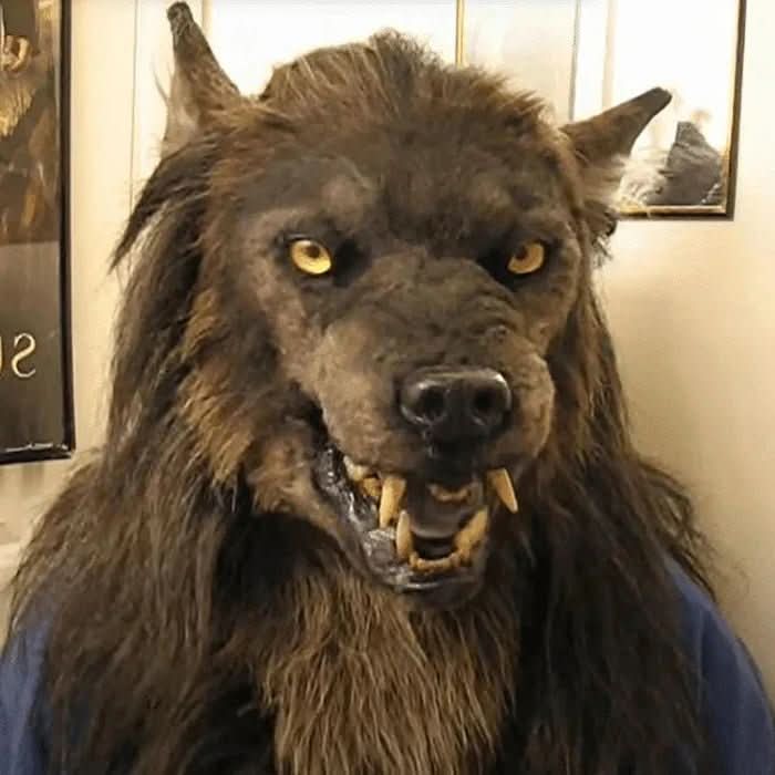 Weerwolfmasker voor Halloween en Cosplay 2