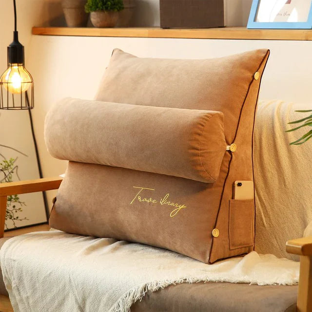 Wigvormig Rugsteunkussen Ergonomisch Ontwerp voor Comfortabele Ondersteuning 5