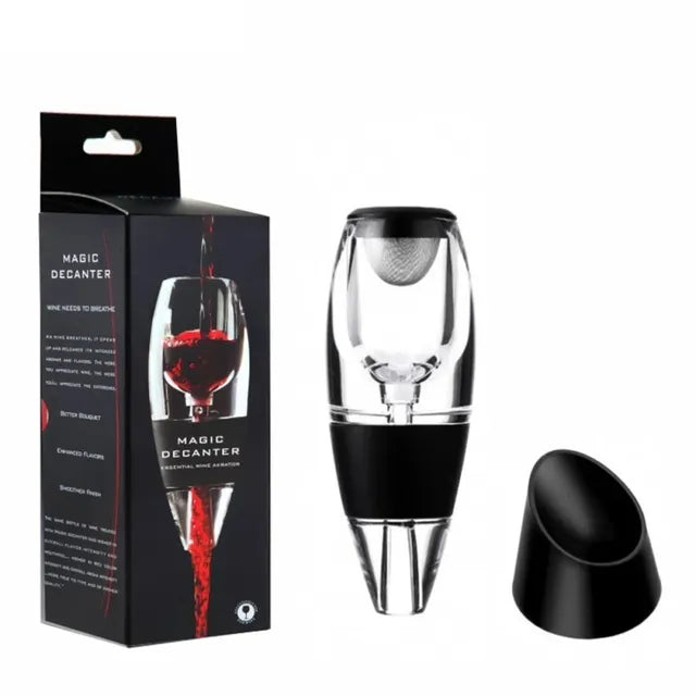 Wijnbeluchter Set met Diffuser en Filters 0