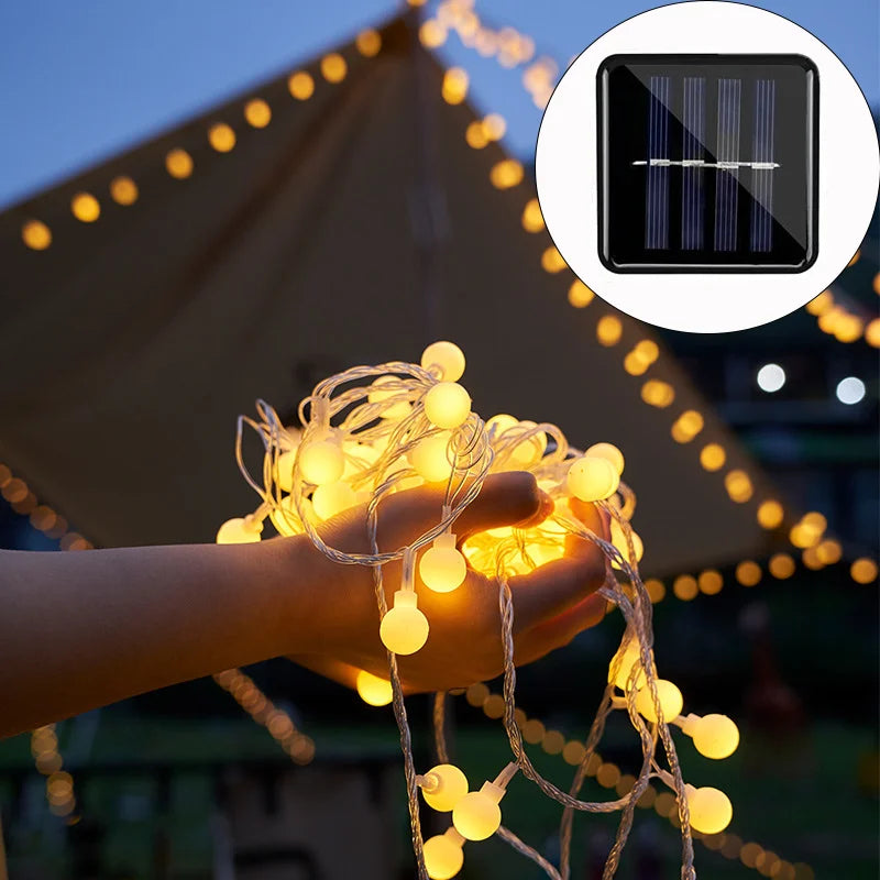 Zonne-energie Feestverlichting LED voor Buiten 1