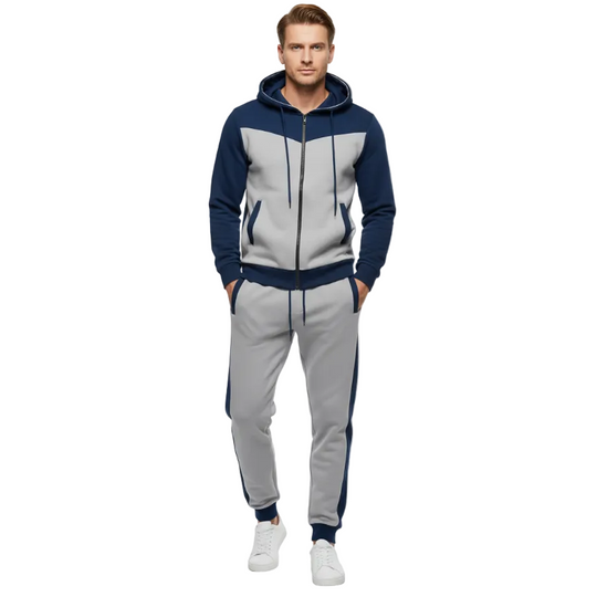 Heren Trainingspak Modern en Comfortabel 2-delig Voor Actieve Sporters