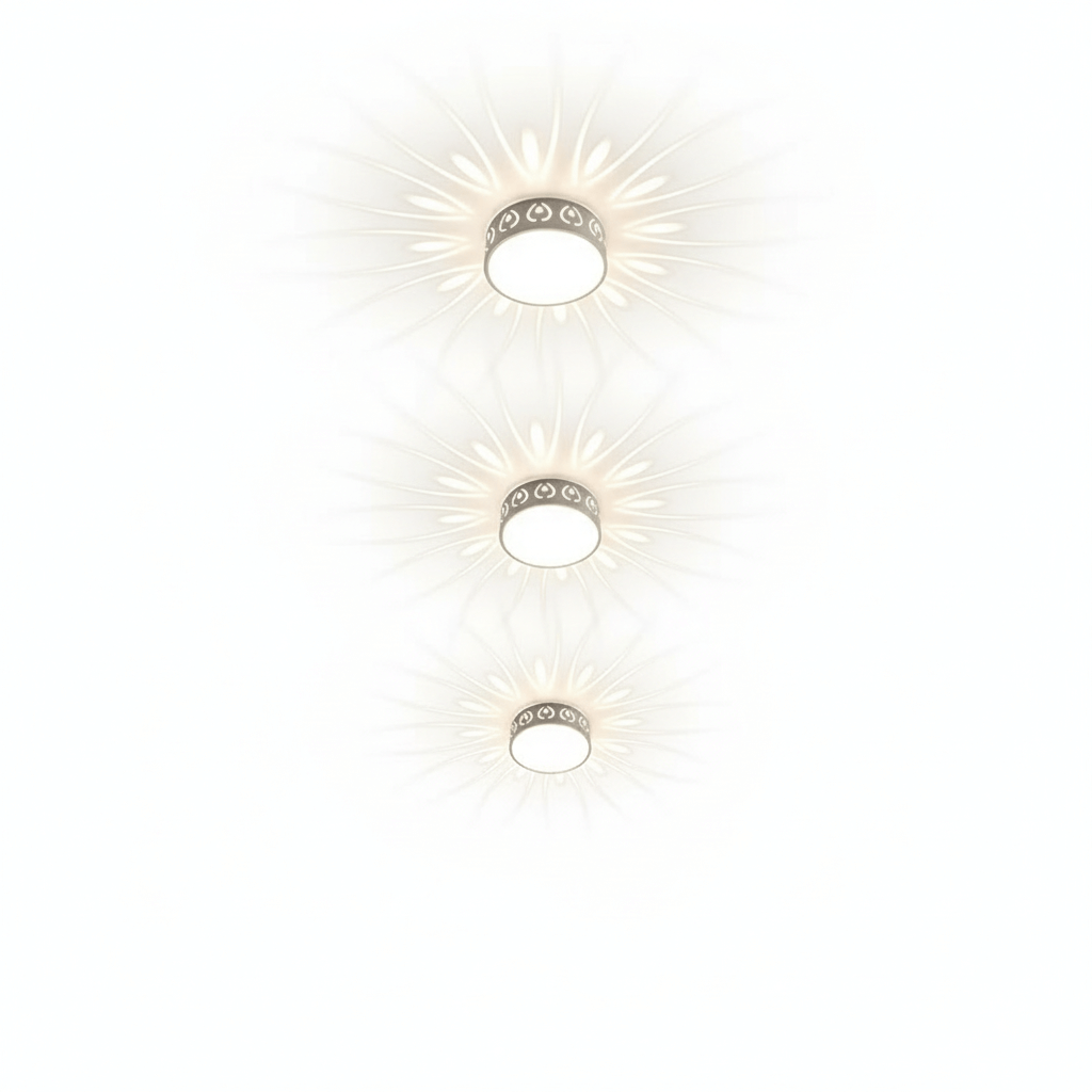 Moderne LED Plafondlamp voor Entree en Balkon