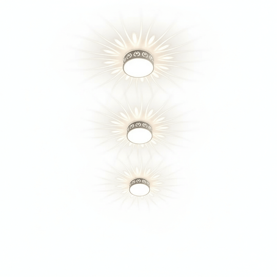 Moderne LED Plafondlamp voor Entree en Balkon