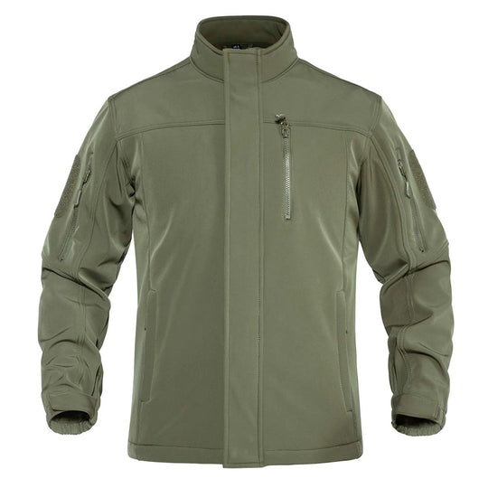 Heren winter fleece softshell jas