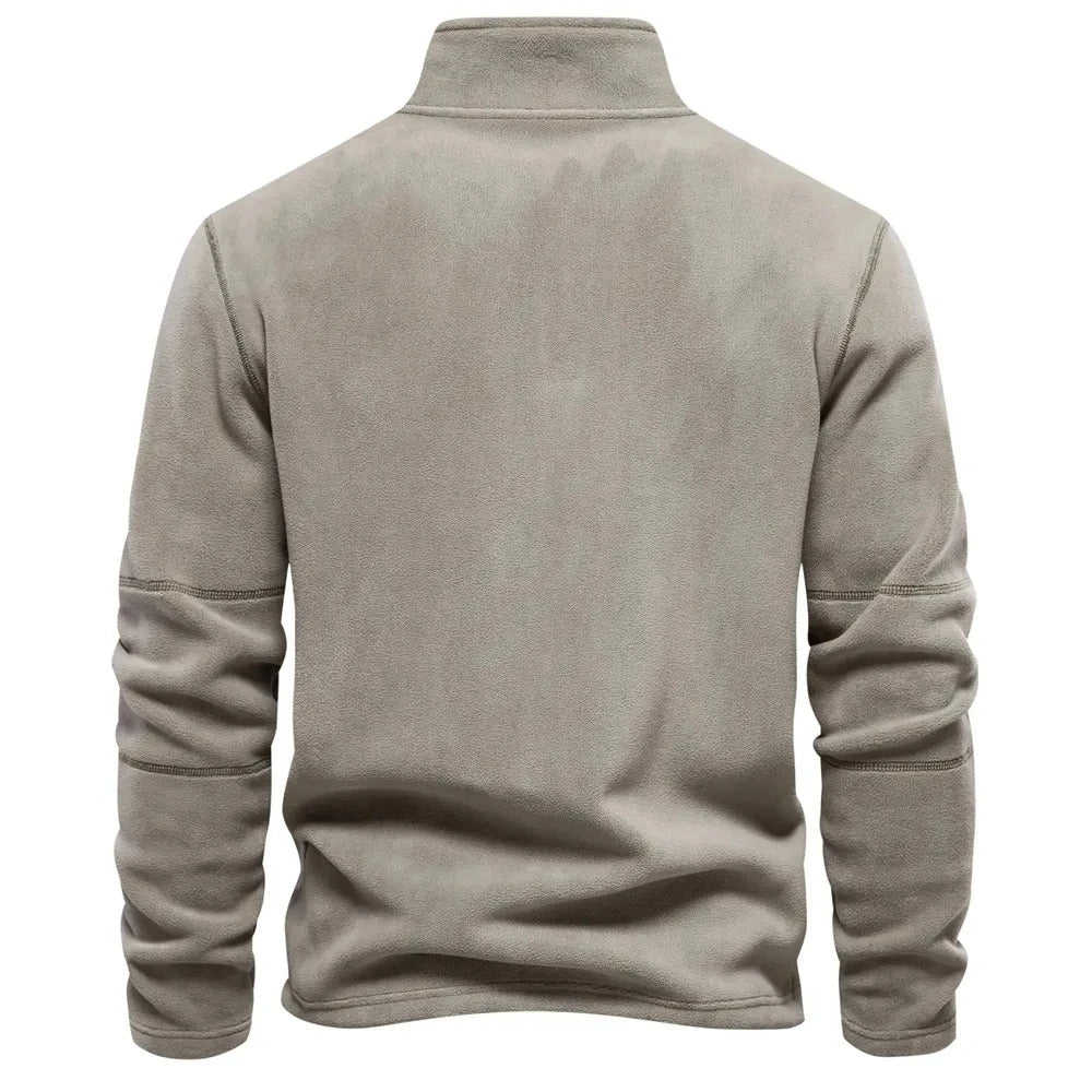 Warme fleece trui voor heren