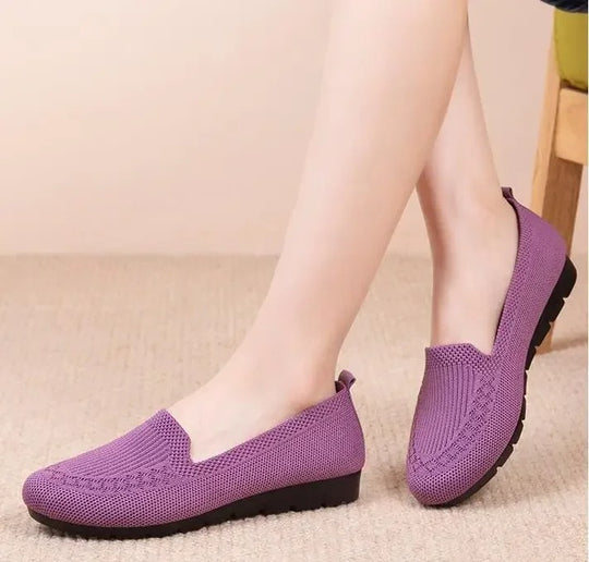 Vrouwen Ademende Slip on Loafers