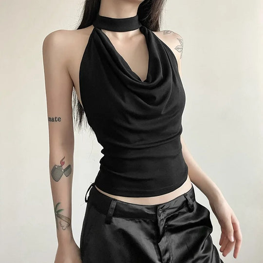Dames Casual Haltertop
