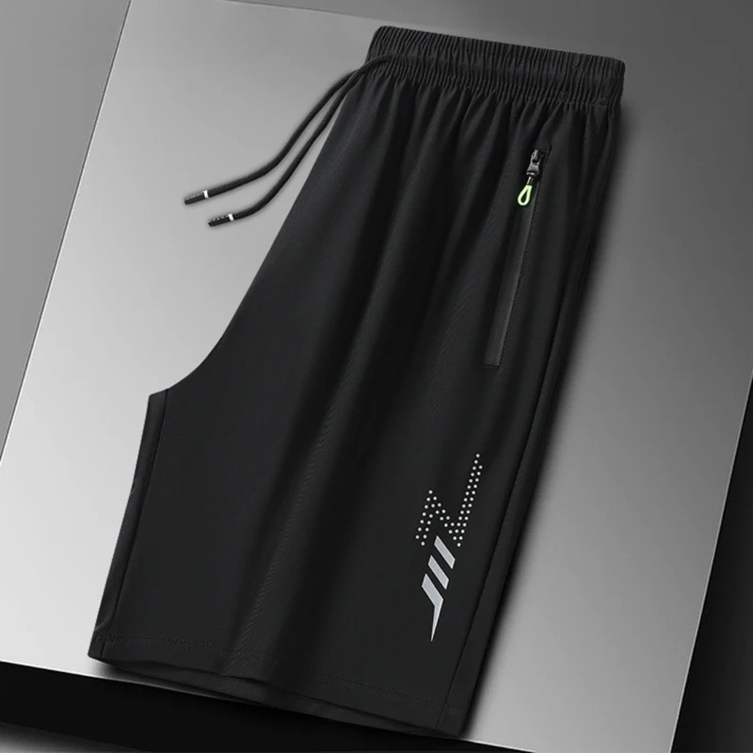 Snel drogende fitnessshort voor heren