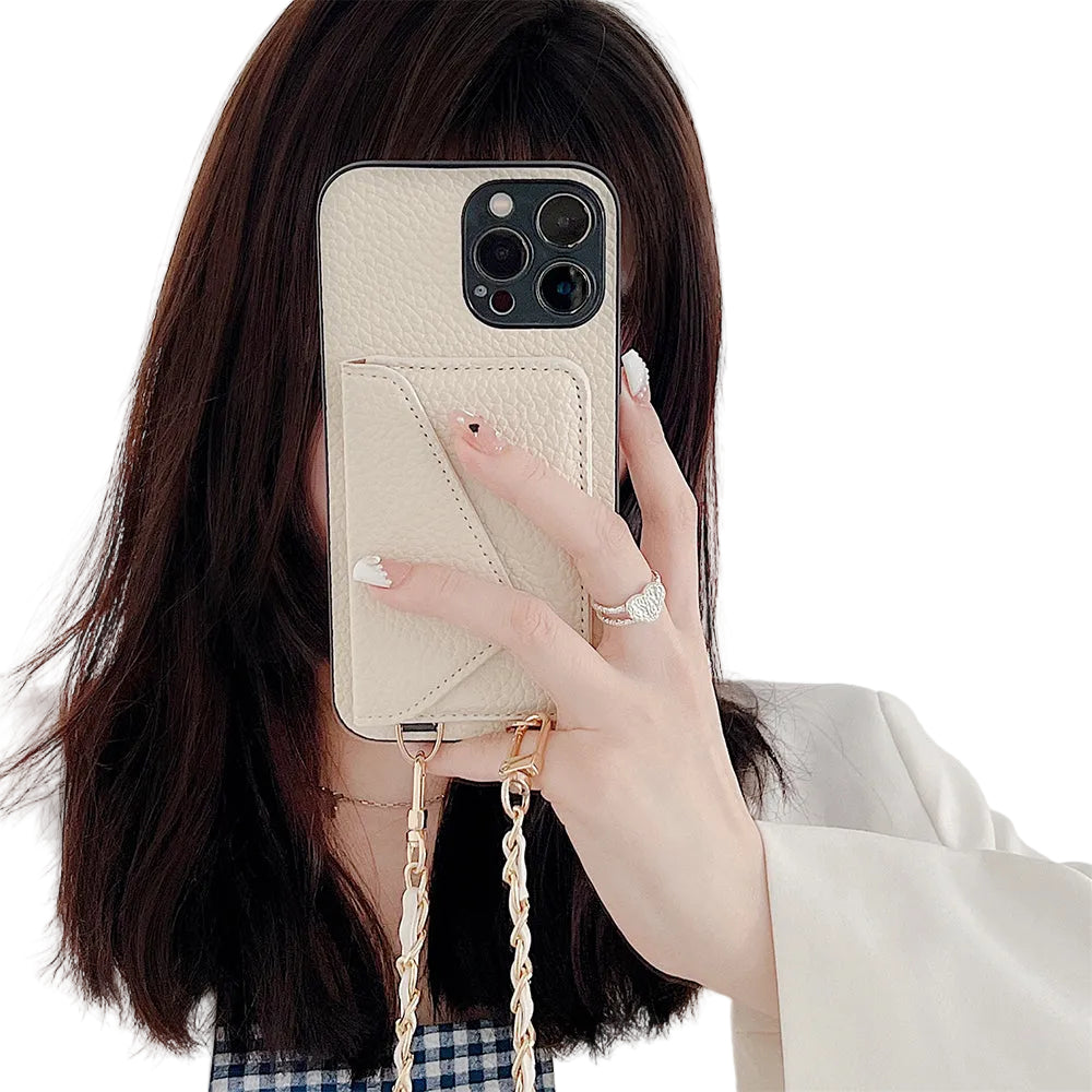 iPhone Hoesje met Portemonnee voor Dames 0
