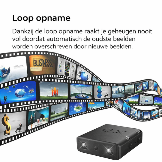 Draadloze Mini HD-camera voor Beveiliging met Audio