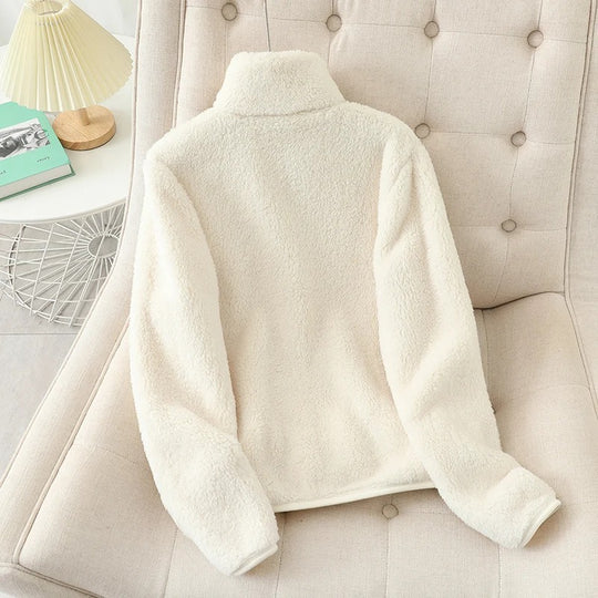 Dubbelzijdig fleecejack voor dames