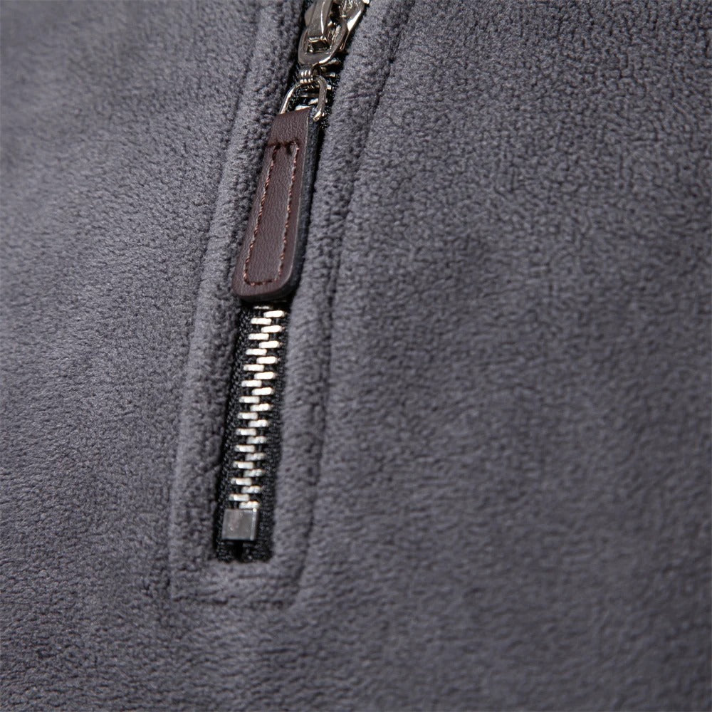 Warme fleece trui voor heren