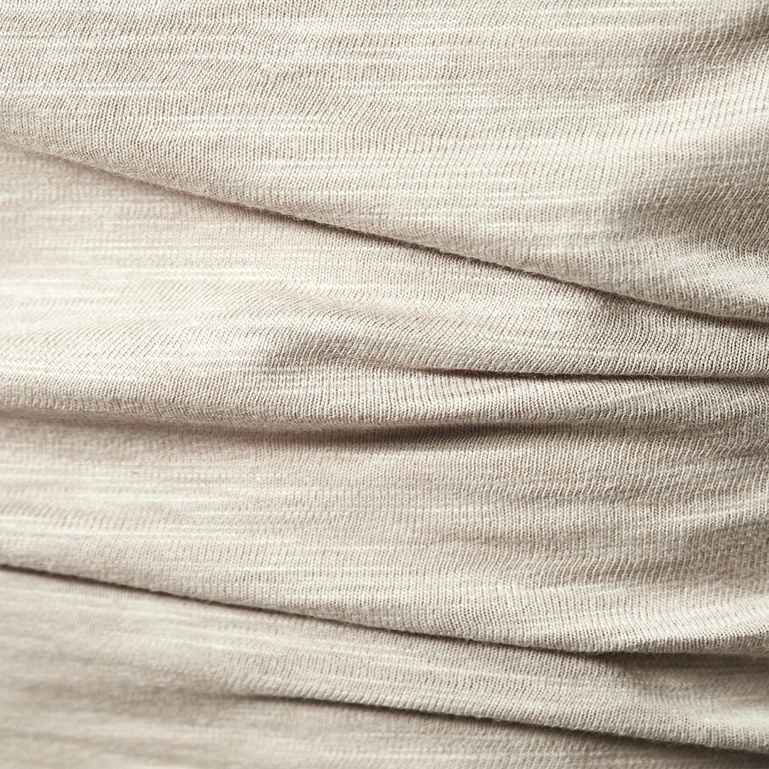Henley-T-shirt voor heren voor de zomer