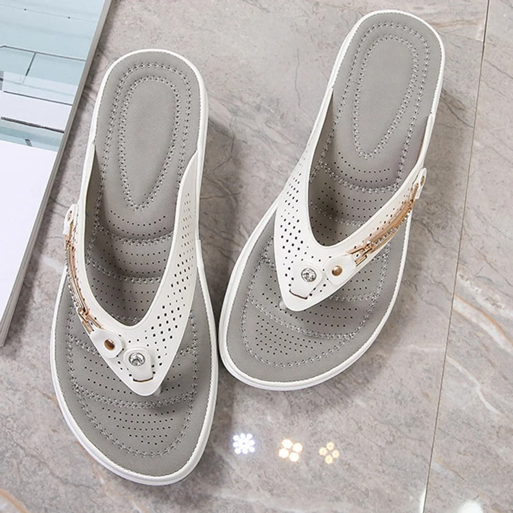 Orthopedische teenslippers voor dames