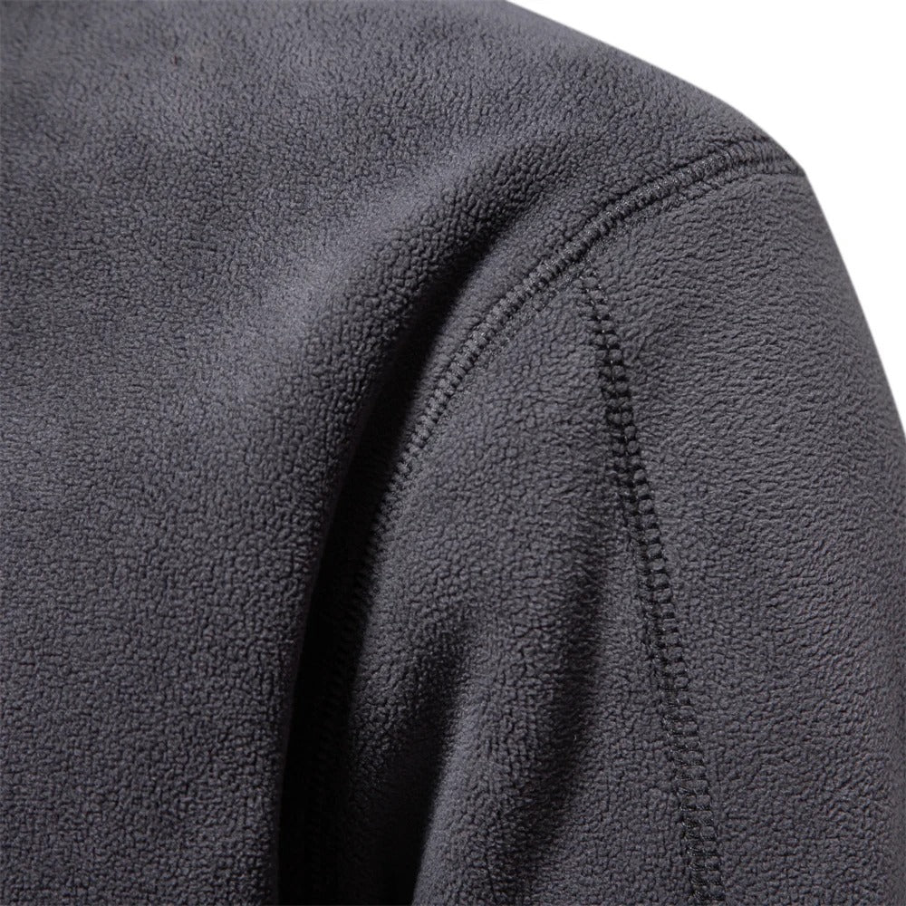 Warme fleece trui voor heren