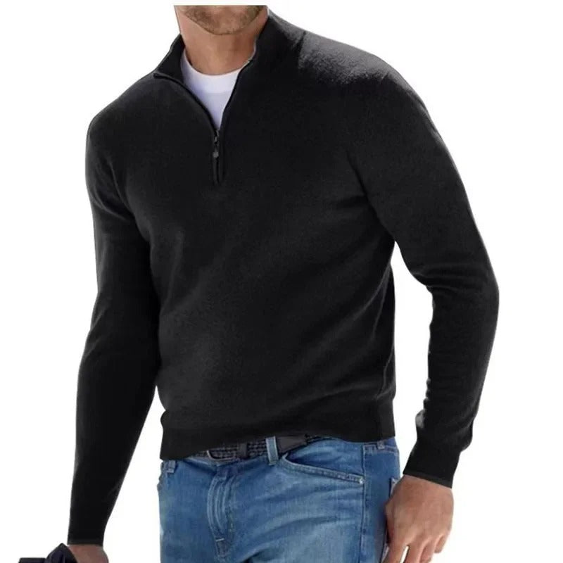 Warme fleece trui voor heren