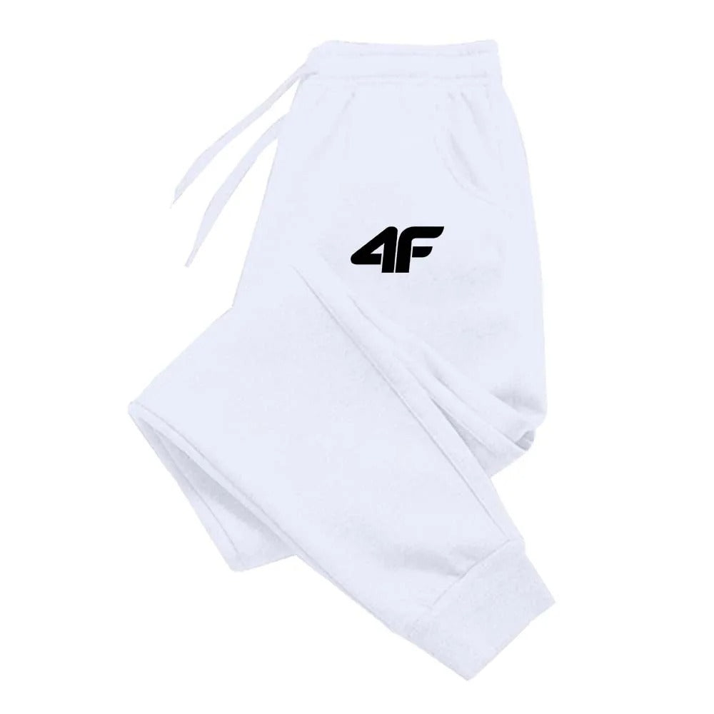 Heren fitness joggingbroek met print