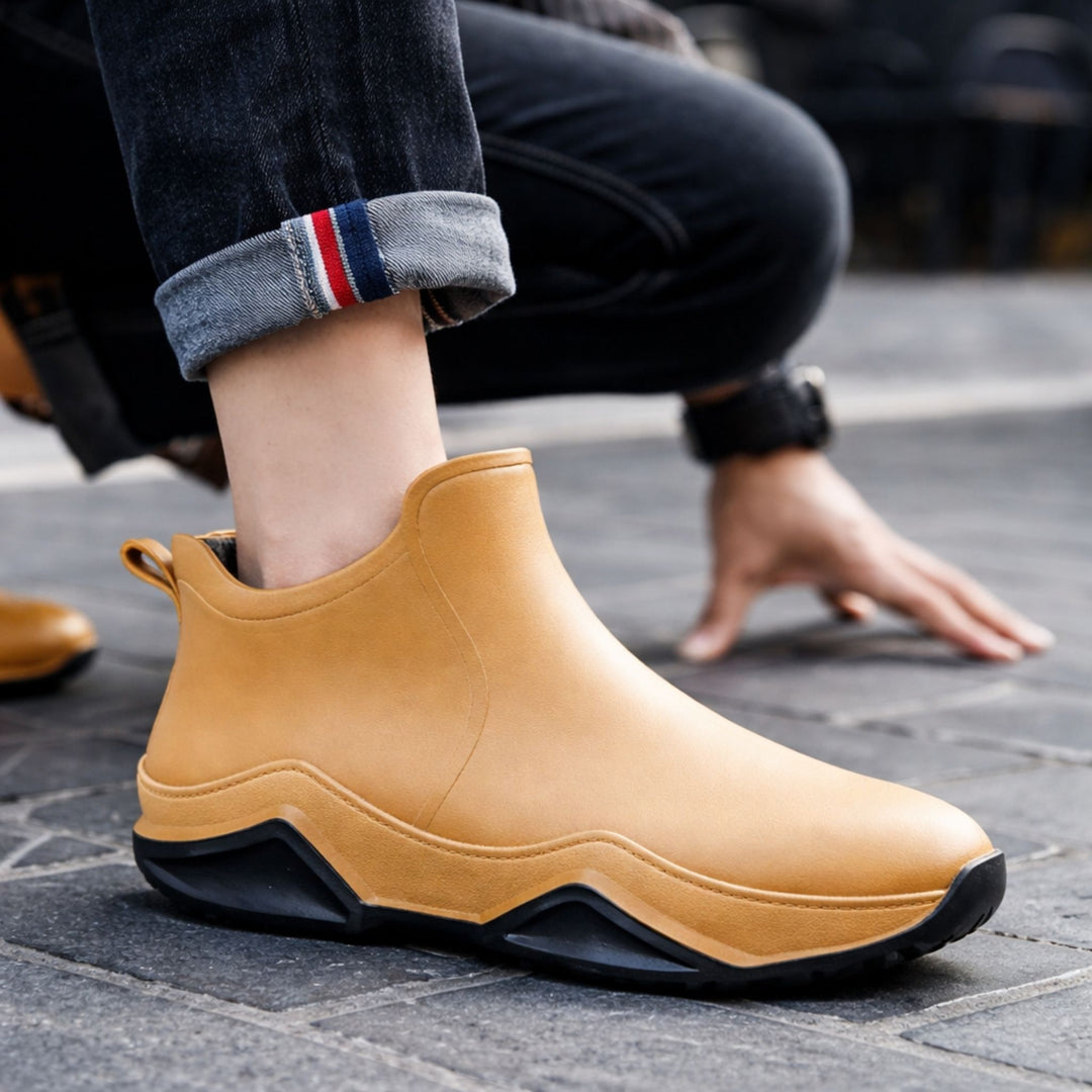 Regenbestendige antislip rubber enkellaarsjes