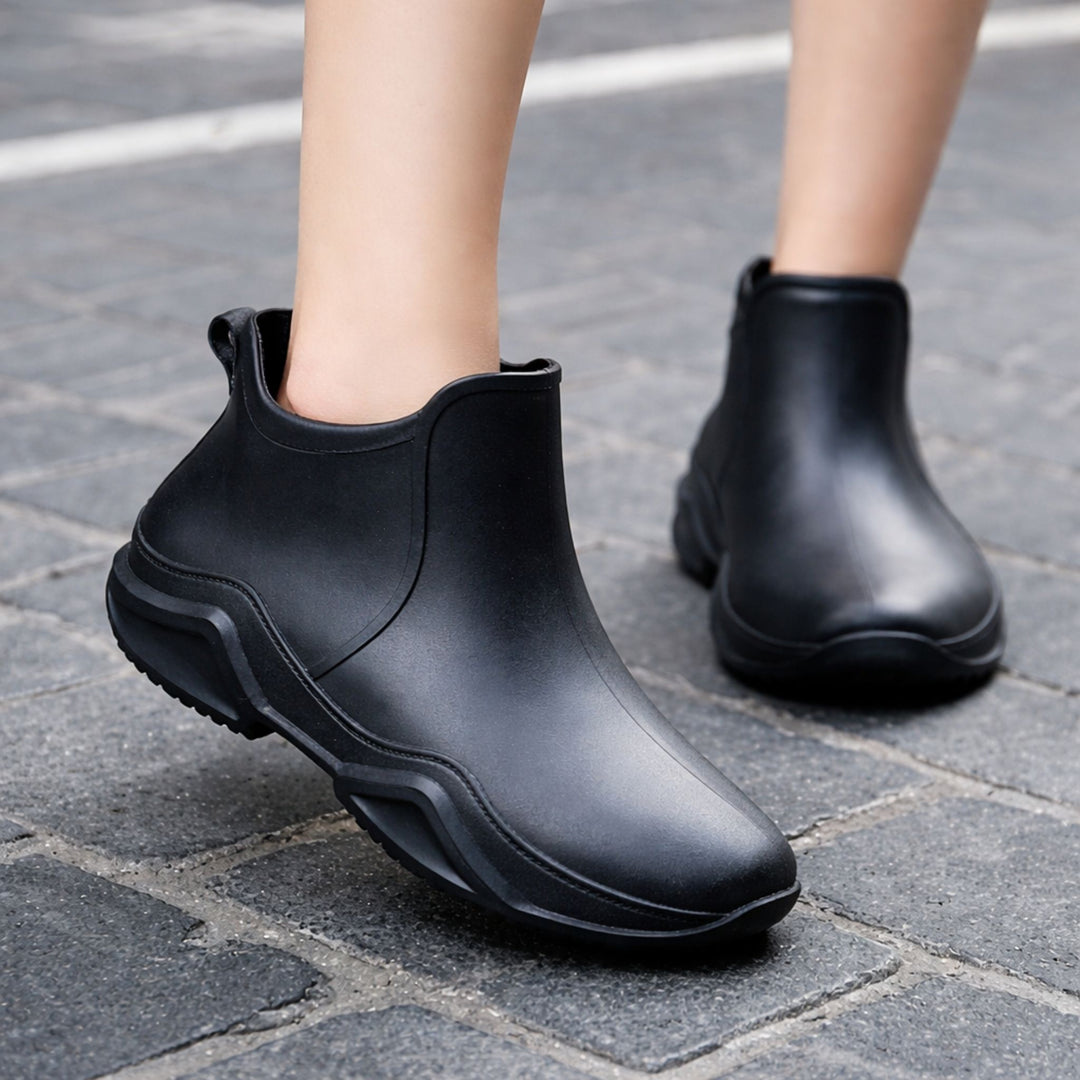 Regenbestendige antislip rubber enkellaarsjes